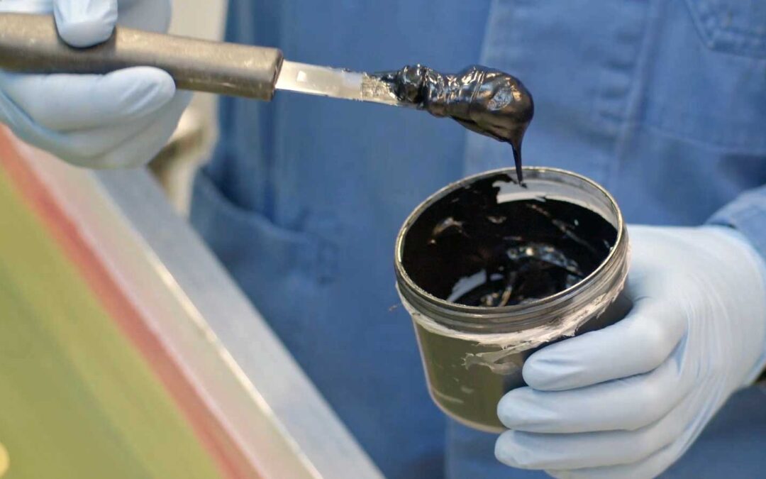 Conductive organic ink for energy storage
